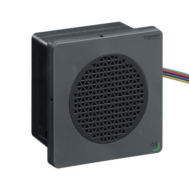 Imagem de Alarme Eletrônico Harmony XVSV9MBN com Gravação Editável e Montagem em Trilho DIN 96mm Cinza Schneider Electric