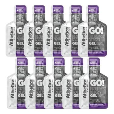 Imagem de Go! Energy Now Gel Display 10 Sachês de 30g cada Atlhetica S - Congrat