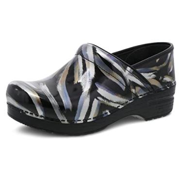 Imagem de Dansko Clog Profissional Feminino, Patente de escova met lica, 8.5-9