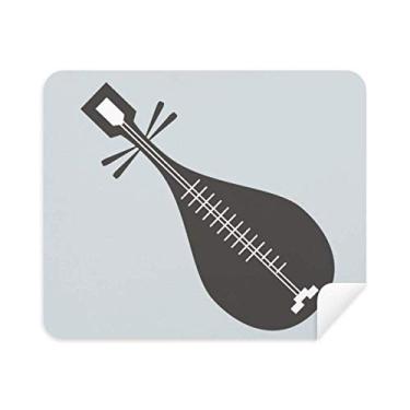 Imagem de Pipa Instruments Pano de limpeza com padrão chinês, 2 peças, tecido de camurça