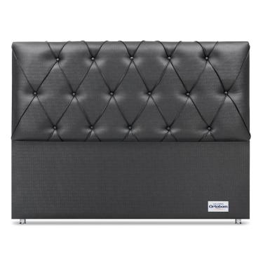 Imagem de Cabeceira Murat Facto Nero Queen (9x160x125) - Ortobom