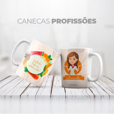 Imagem de Caneca Personalizada Profissão Nutricionista
