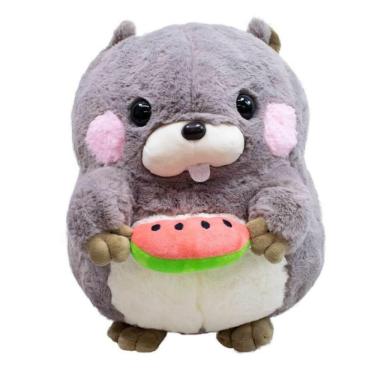 Imagem de Esquilo Vinho Segurando / Comendo melancia 21cm - Fofy