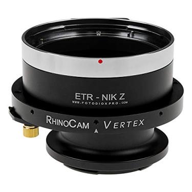 Imagem de Adaptador de costura rotativa RhinoCam Vertex, compatível com lente SLR de montagem ETR Bronica para câmeras sem espelho Nikon Z-Mount