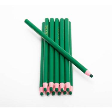 Imagem de Lápis Ecológico Verde com 12 para Risco em Tecido LT-101 - NYBC