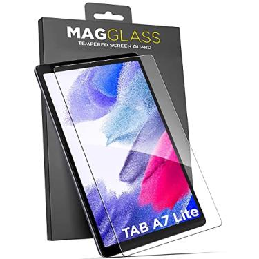 Imagem de Magglass Protetor de tela de vidro temperado para Samsung Galaxy Tab A7 Lite – Proteção de tela antibolhas UHD cobertura total (compatível com capas)