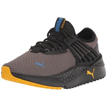 Imagem de PUMA Pacer Future City Escape Tênis Castlerock Black-Victoria Blue, 39 Unissex Criança Grande, Castlerock Preto-Victoria Blue, 17