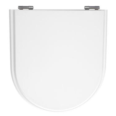 Imagem de Assento Laqueado Calypso Branco Tampa Para Vaso Incepa Mdf