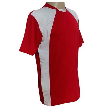 Imagem de Jogo de Camisa TRB 20 de Linha e 1 Goleiro Vermelho/Branco
