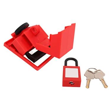 Imagem de Dispositivo de Bloqueio do Disjuntor, Cadeado de Segurança de Nylon, Manilha Compacta de 38 Mm, Resistente Ao Calor, Uso Seguro