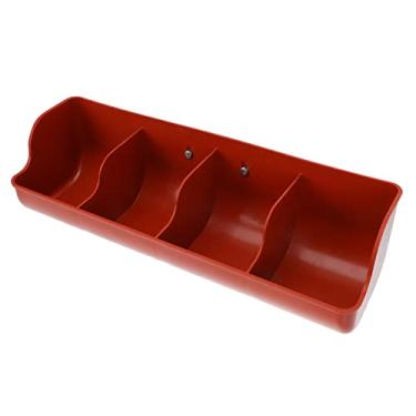 Imagem de 1 Unidade Colheita De Porquinho Alimentador De Minerais Para Animais Alimentador De Cerca De Plástico Para Galinhas Tigela De Comida De Ovelha Comedouro Para Porcos Feno Pp