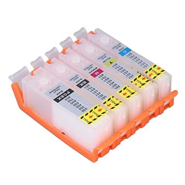 Imagem de 5Pcs Cartucho de Tinta para PIXMA, Cartucho de Tinta para PIXMA Substituição do Cartucho de Tinta IP7250 MG6350 MG5450 MX925 MX725 MG6450 MG5550 IX6850 Impressoras