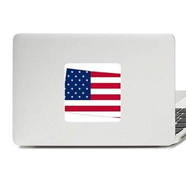 Imagem de Adesivo de vinil para laptop Colorado America Map Stars Stripes Flag Decal