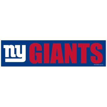 Imagem de Adesivo Faixa Bumper Strip 30X7,5 New York Giants