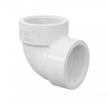 Imagem de Joelho 90° com Rosca 1" Branco