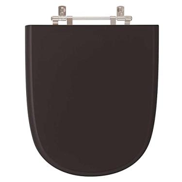 Imagem de Assento Sanitario Ezedra Preto para vaso Ideal Standard