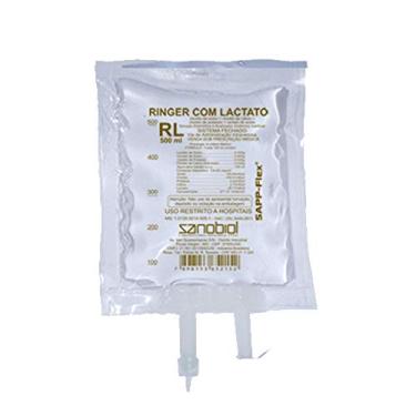 Imagem de Biosan Soro Ringer Com Lactato 250ml - Solução Estéril e Límpida, Isento de Látex e PVC, Acondicionado em Embalagens Soluflex, 1 Unidade