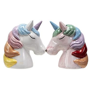 Imagem de Unicorn Couple Ceramic Food Salt and Pepper Shakers