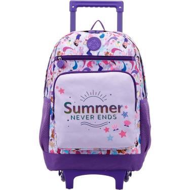 Imagem de Mochila de Rodinhas Xeryus 16 College Sereia Roxo