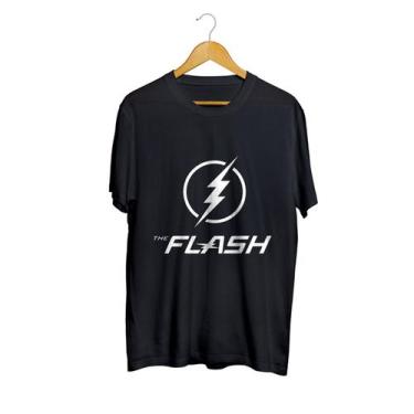 Imagem de Camiseta Camisa The Flash Série Star Labs Masculino Preto - Liga Fashi