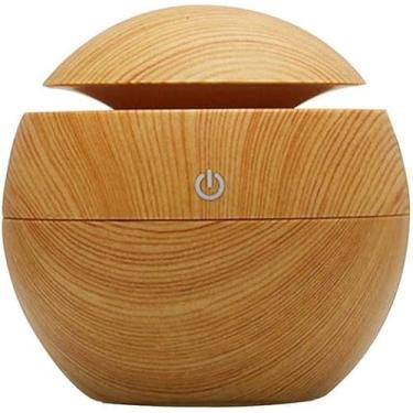 Imagem de Umidificador de Ar Portátil Purificador USB Ultrassônico Difusor Aromas 130ml Aromatizador Eletrico LED 7 Cores Marca B-MAX