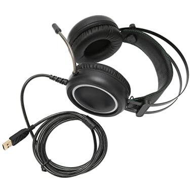 Imagem de Fone de ouvido para jogos, Virtual 7.1 Surround Sound Gaming Headset para jogos