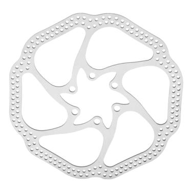 Imagem de Rotor de Freio a Disco de Bicicleta, Fácil de Instalar, Rotor de Freio a Disco de Bicicleta de 160mm, Excelente Dissipação de Calor, 6 Furos para Bicicleta de Estrada
