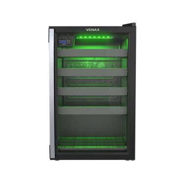 Imagem de Champanheira Venax 24 Garrafas Color Light Preto 127V