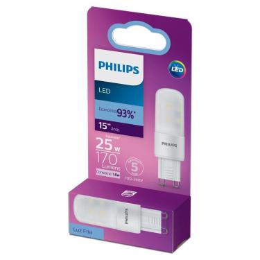 Imagem de Lâmpada Led Philips Capsula 1.6W branca 160 lúmens BV G9