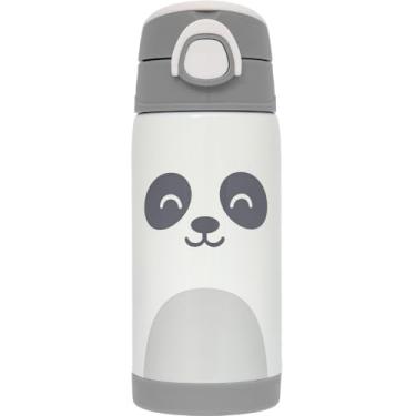 Imagem de Buba, Copo Térmico Parede Dupla Com Canudo 400ml Gumy Off White, Buba