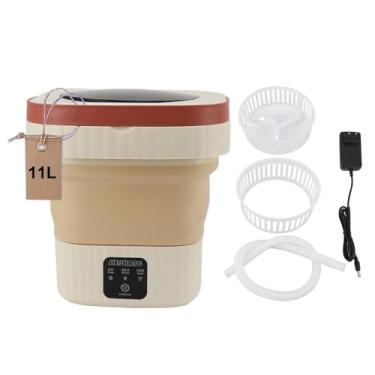 Imagem de Máquina de Lavar Dobrável, Mini Lavadora Automática Portátil de 10L, Lavadora de Roupas de Viagem, Roupa íntima, Lavadora Roupas bebê para Viagens, Trailers, Camping,