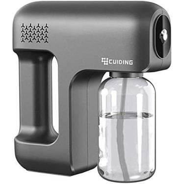 Imagem de Esterilização por máquina nebulizadora, pulverizador eletrostático recarregável de 400 ml, carga tipo C, nebulizador sem fio alimentado por bateria para casa, escritório, carro