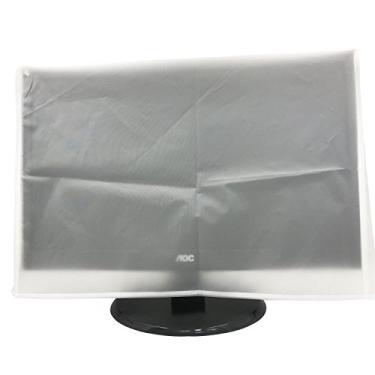 Imagem de SZBRO Capa protetora antiestática de vinil antiestático de LED/LCD para monitor de computador à prova d'água da SZBRO para 48.3 cm (19W x 14H x3D)