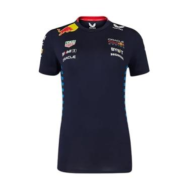 Imagem de Camiseta feminina Red Bull Racing F1 2024 Team, Azul marino, M