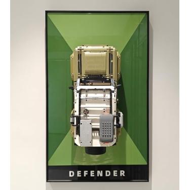 Imagem de WETCEAOM Display Wallboard for Lego Technic Land Rover Defender 42110, Gift Ideas for Lego Car Wall Mount Enthusiasts,17.7 x 29.5 in, Only Display Wallboard
