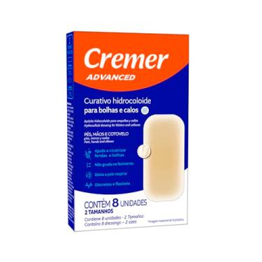 Imagem de Cremer Curativo Hidrocoloide Para Calos E Bolhas 8Un Cremer Cx/32