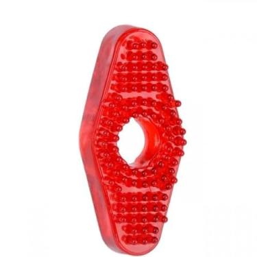 Imagem de ANEL PENIANO MAGNUN TRANSPARENTE (VERMELHO)