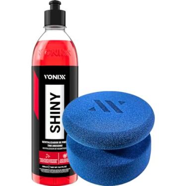 Imagem de Shiny 500ml Vonixx Pneu Pretinho Aplicador Anatômico