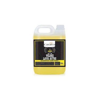 Imagem de Shampoo Lava Auto Com Cera Automotivo Neutro Concentrado 5l - CARAIVA
