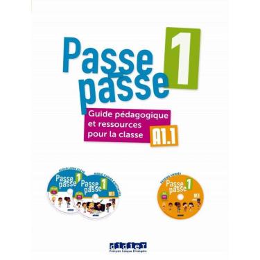 Imagem de Passe - Passe 1 - Guide Pedagogique + 2 Cd Mp3 + Dvd