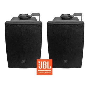 Imagem de Caixa Monitora Som Ambiente Jbl C521p 40w Rms 8r Preta Par