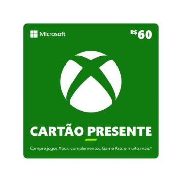 Imagem de Cartão Presente Digital Xbox R$ 60,00 Microsoft