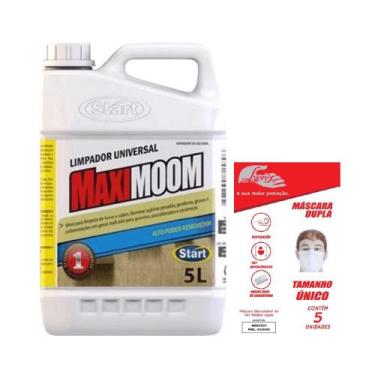 Imagem de Kit Maximoom 5 Litros + 5 Unidades de Máscara Descartável - Artlimp