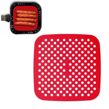 Imagem de Tapete Airfryer Silicone Protetor Forro Universal 21cm - Clink