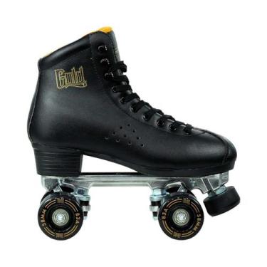Imagem de Patins Quad Traxart Gold Preto - 58mm x 32mm ABEC-9, # 6 = 37/38