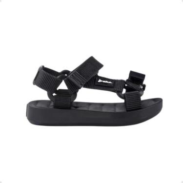 Imagem de Sandália Infantil Papete Rider Free Style Preta, Preto, Preto, 26