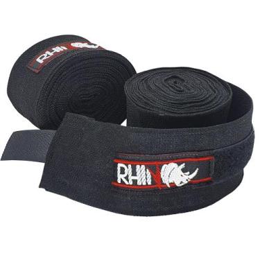 Imagem de Bandagem Elástica Rhino 3 Metros - Preto - Spank