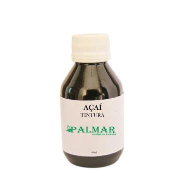 Imagem de Tintura de Açaí 100ml Cálcio Colesterol Pressão Arterial - Palmar