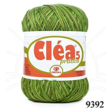 Imagem de Linha Cléa 5 Mescla - CÍRCULO, 9392 TRILHA OU FOLHA