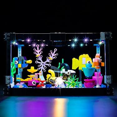 Imagem de Kyglaring Only LED Lighting Kit Lights Set Designed for Lego Creator Fish Tank 31122 Exclusive 3-in-1 Building Model Kit - Without Lego Set